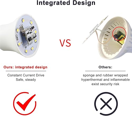 Miniatura 3 de Houkiper Bombillas de luz del atardecer al amanecer, bombillas con sensor de movimiento, bombilla LED E27, bombilla nocturna de 8 W (70 W
