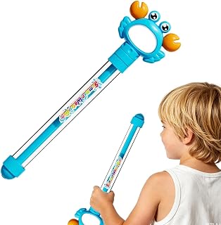 Water Squirter for Kids Pull-Out Interactive Sprinkler | Crab Animal Sprinkler Toy for Pool Beach Backyard Summer Party Outdoor Activities Amusement Park Indoor Bathroom Boys Girls