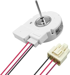 12V 4W Refrigerator Evaporator Fan Motor Compatible with Midea BCD-330WTV Replaces for 50240401000p ZWF-02-4 Refrigerator Freezer Condenser Motor for Vissani/Frigidaire/Magick Chef Refrigerator
