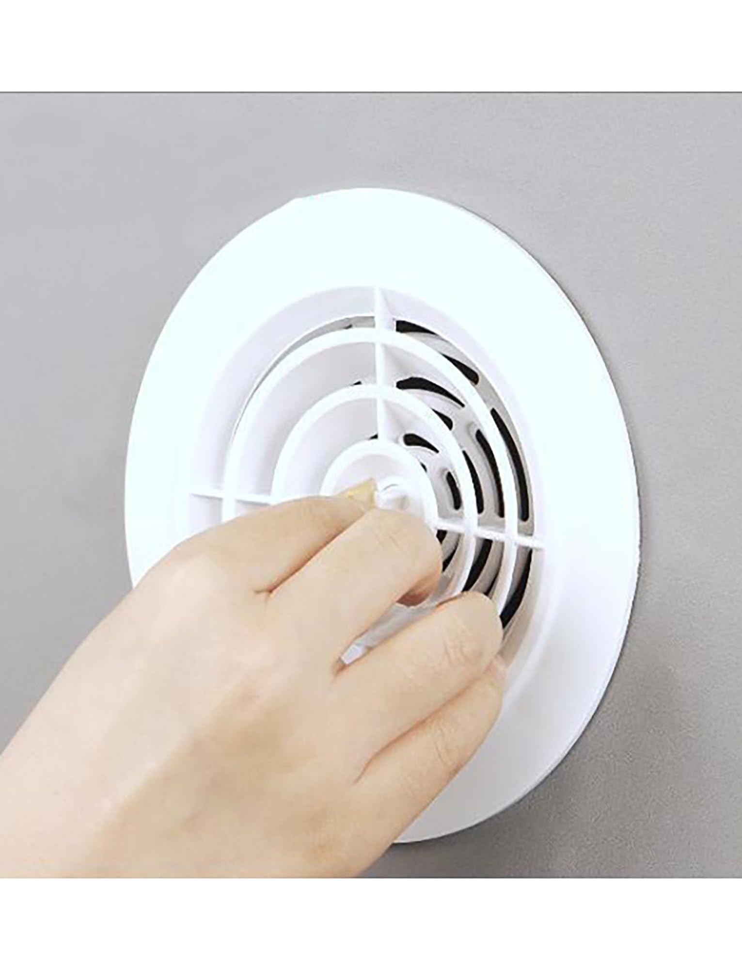 Griglia di Ventilazione Interna - Presa e Uscita di Ventilazione Decorative con Rete per impianti HVAC, Facile Installazione, Diametro 200 mm