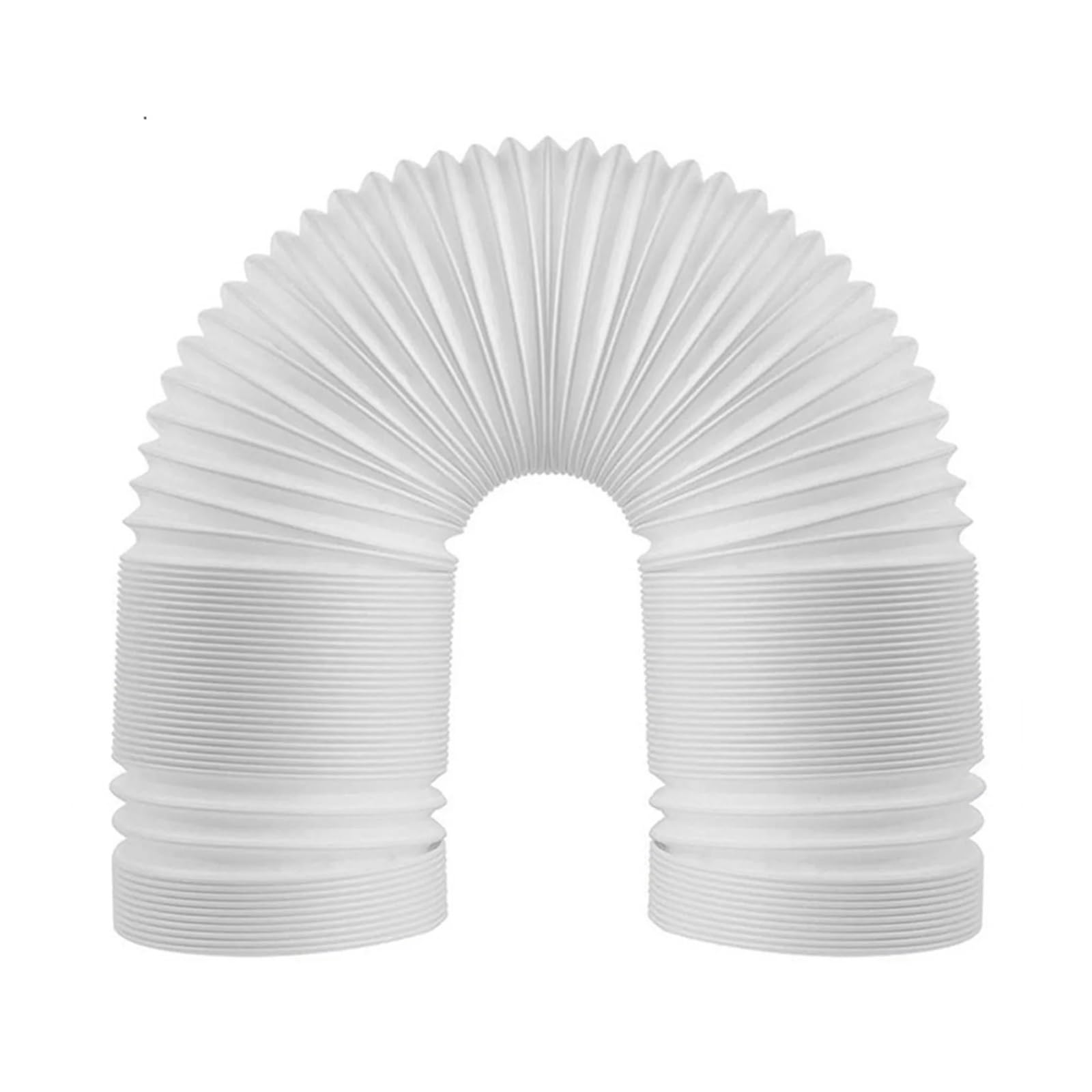 Exhaust Fan, Portable Air Conditioner Window Vent Kit AC Exhaust Hose Universal Coupler Adjustable Seal Duct Extension Pipe(1.5m x 15cm Hose)