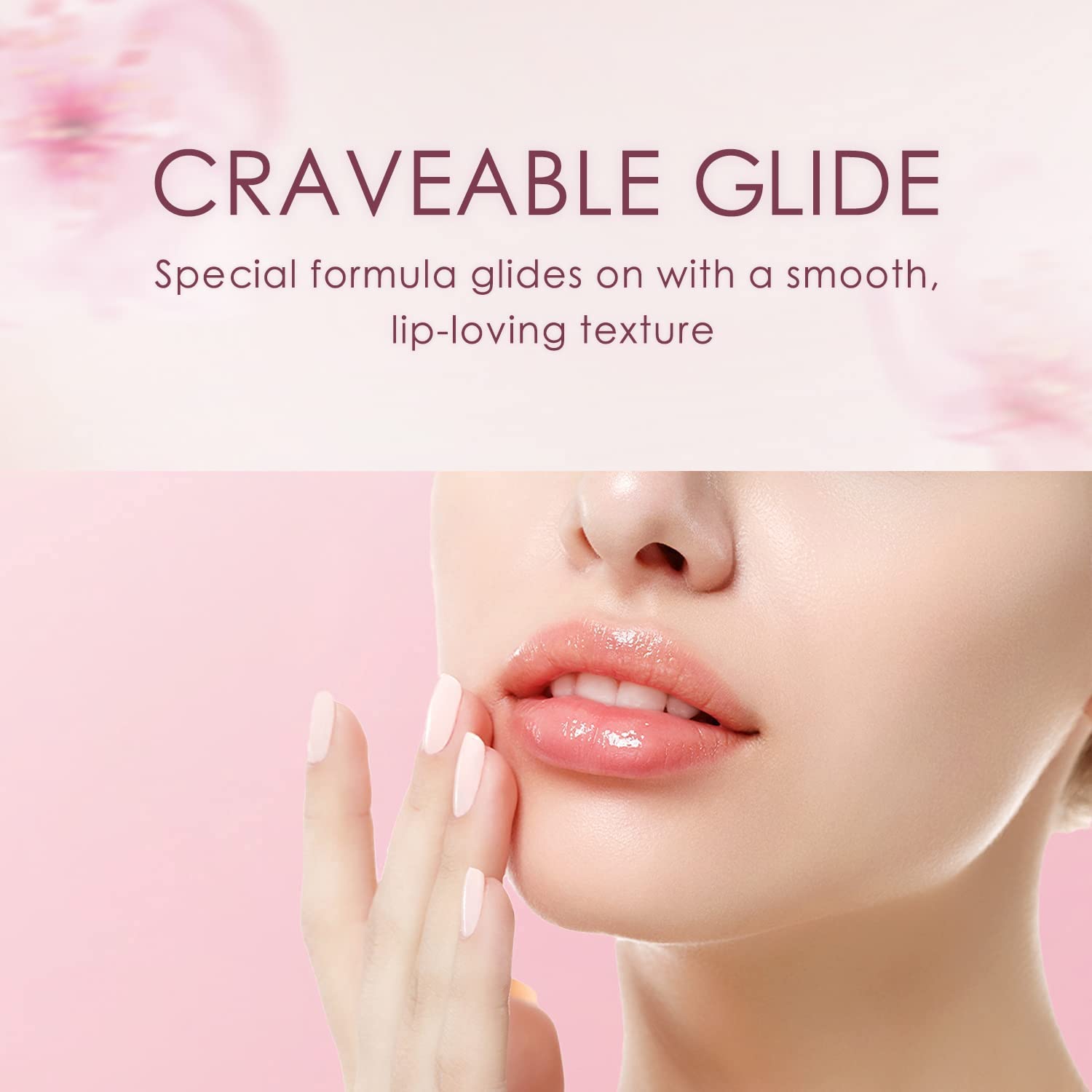 CATKIN CATKIN Lip Balm Color Tinted Changing Lipstick Ultra Hydrating Lip Moistrurizer Chapstick with Vitamin E Nourishing For Cracked & Dry Lips 0.12 oz 2pcs (01+10) in use