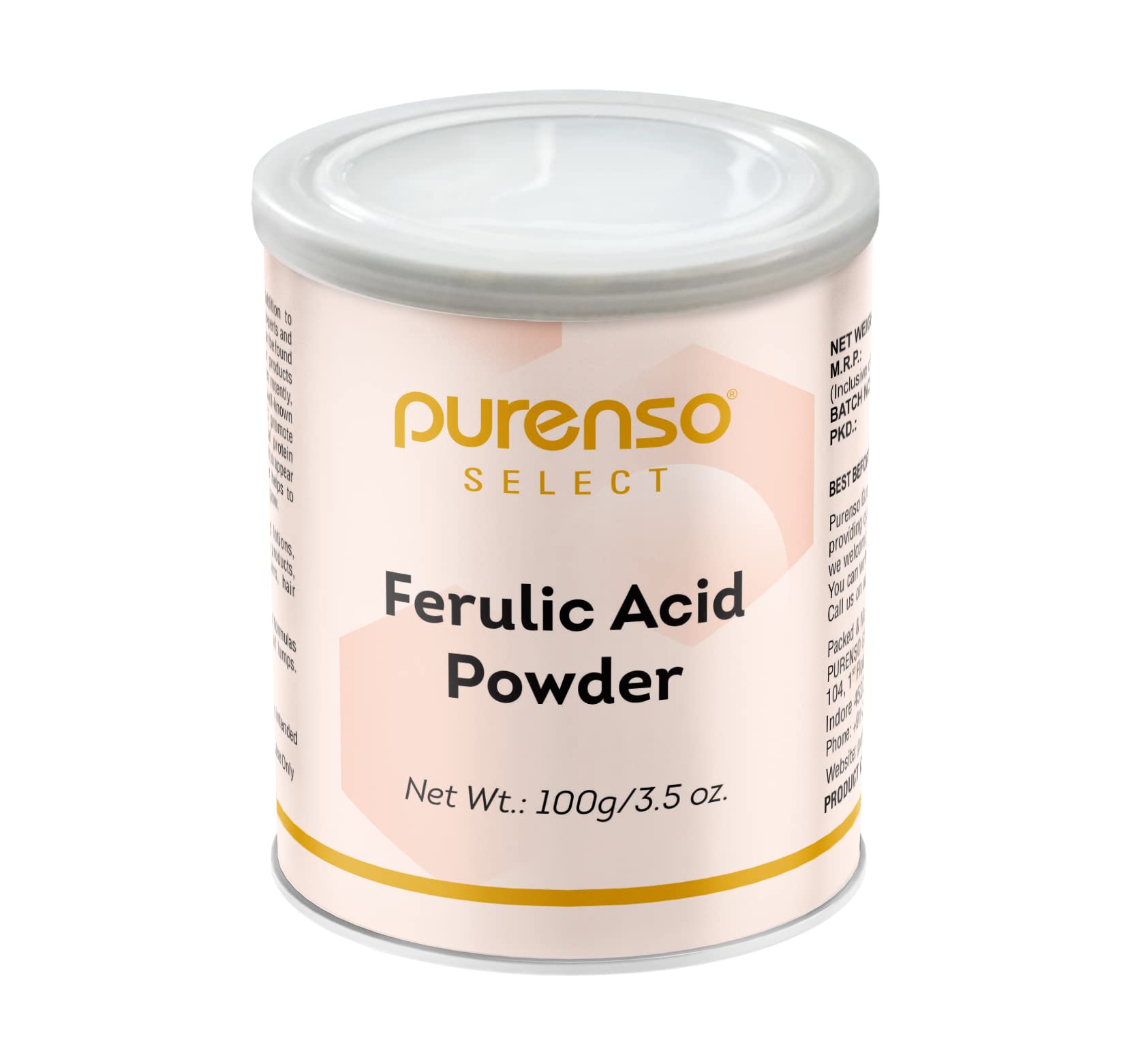 Purenso Select - Ferulic Acid Powder, 100g-picture-29