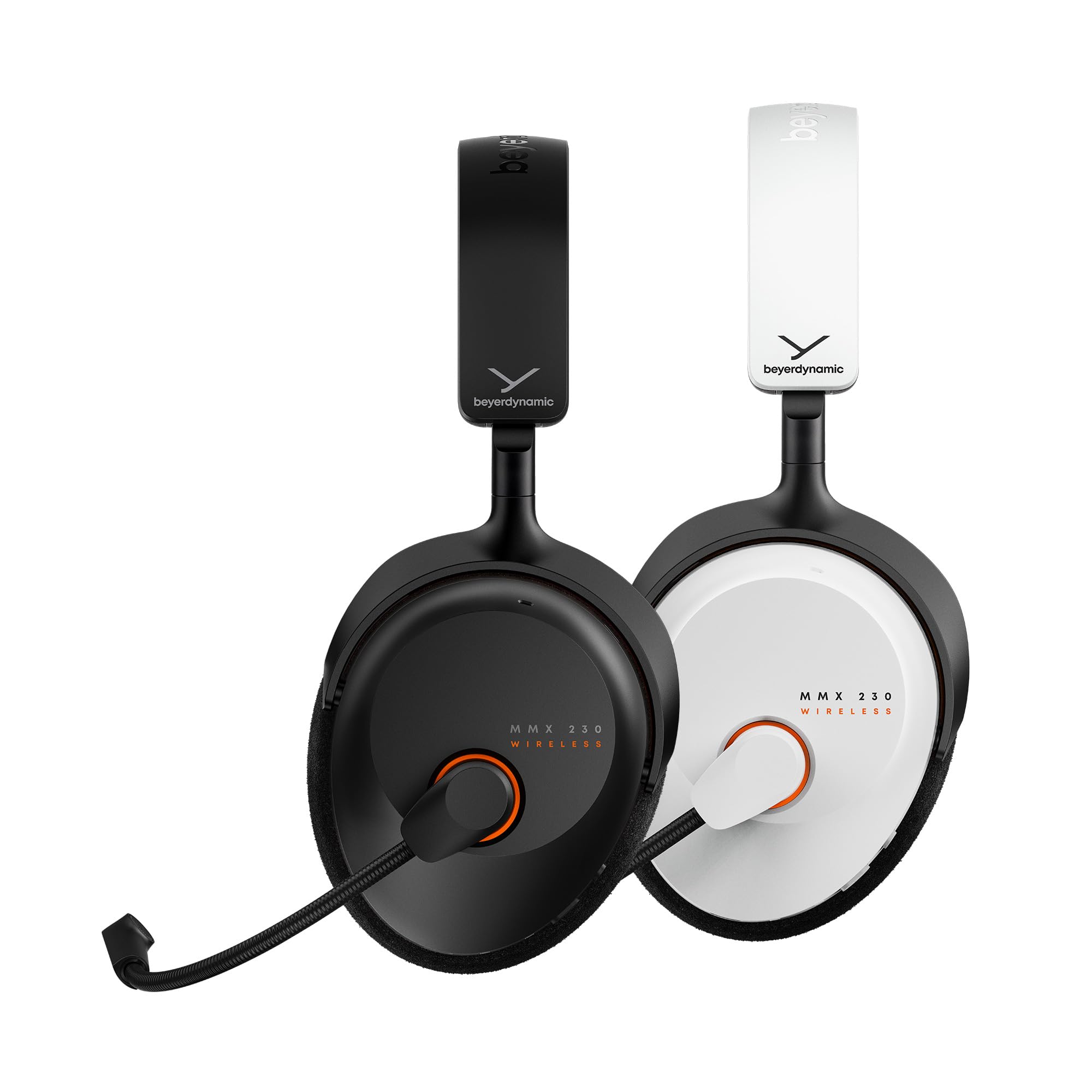 beyerdynamic MMX 230 Casque de Jeu sans Fil avec Bluetooth® 6.0 et l'ANC, autonomie de 60 Heures, Batterie remplaçable, en Noir - Nouvelle Mise à Jour Disponible Via l'application