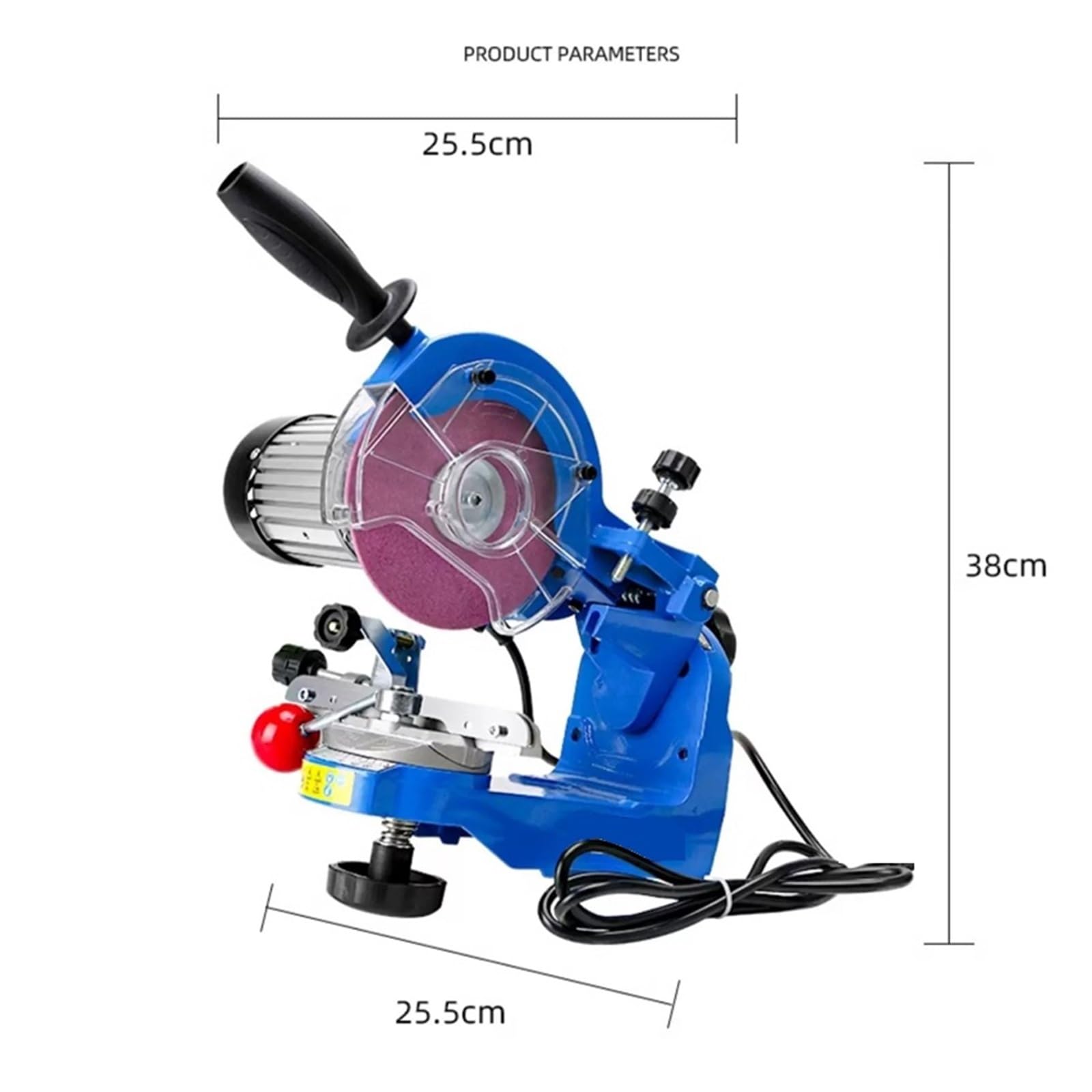 Afilador De Motosierra Profesional Multiángulo Ajustable, Herramientas Pulido, Máquina Sierra Banco Cadena Ahorra Tiempo Y Esfuerzo