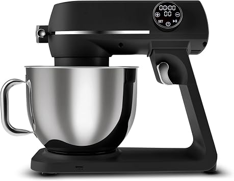 Karaca Multichef Artisan Digital Display 7 Liter Casting Stand Mixer Black 1800W