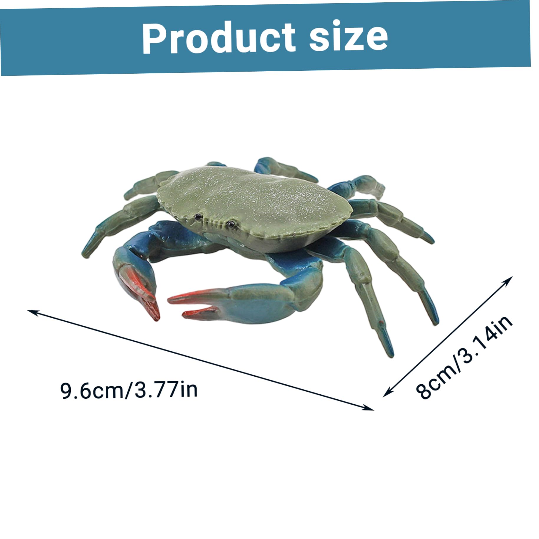 4 Pcs Jouet Crabe à Remonter Dessin Animé Crabe en Plastique Amusant Cadeau pour Enfants (Rouge Vert Jaune Aléatoire