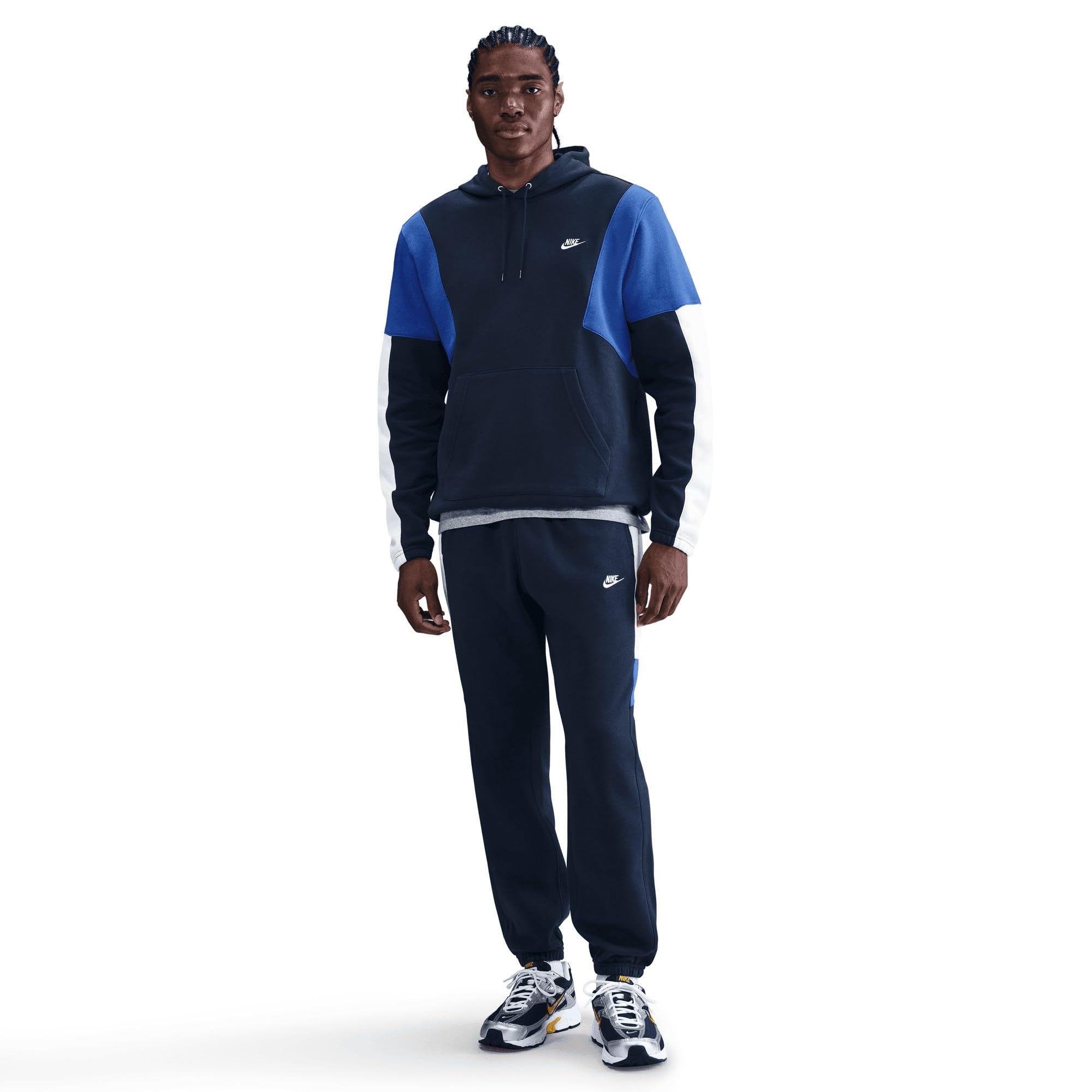 NIKE M Nk Club Fleece Hded Track Gx M NK CLUB FLEECE HDED TRACK GX Bebé-Niñas (Pack de 1)