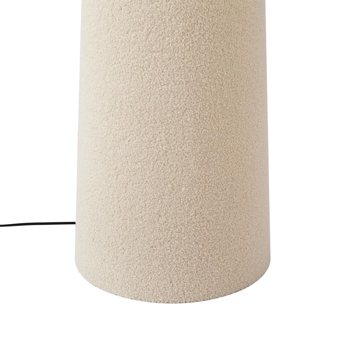 Qazqa Japandi Stehleuchte, Stehlampe - Trompet - Beige, max. 15W, Geeignet für LED, 2-flammig, 165cm, Ideal als Wohnzimmerlampe