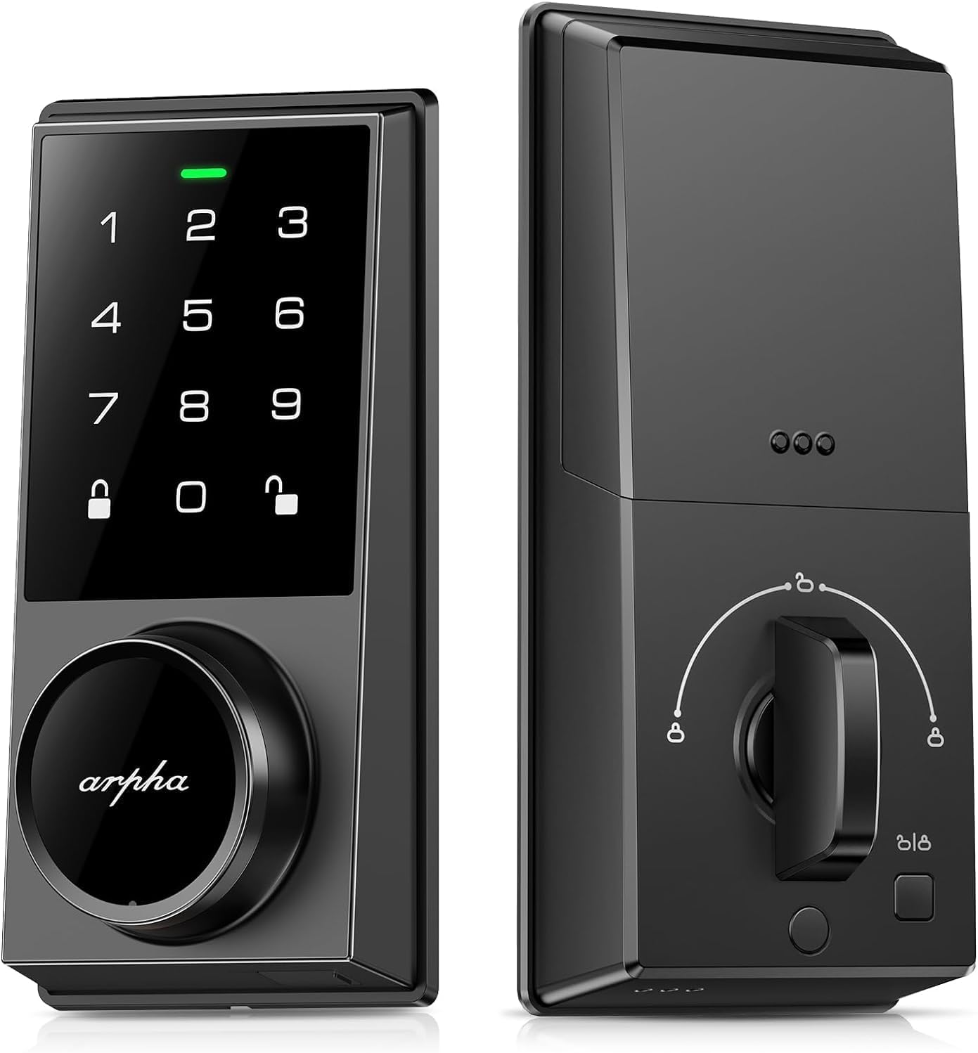 Keyless Entry Smart Lock – 50 Code Electronic Keypad Deadbolt Lock – Smart Locks for Front Door – 16 Anti-Peeking Passwords Digital, Auto Lock, Easy to Install Keyless Entry Smart Lock – 50 Code Electronic Keypad Deadbolt Lock – Smart Locks for Front Door – 16 Anti-Peeking Passwords Digital, Auto Lock, Easy to Install