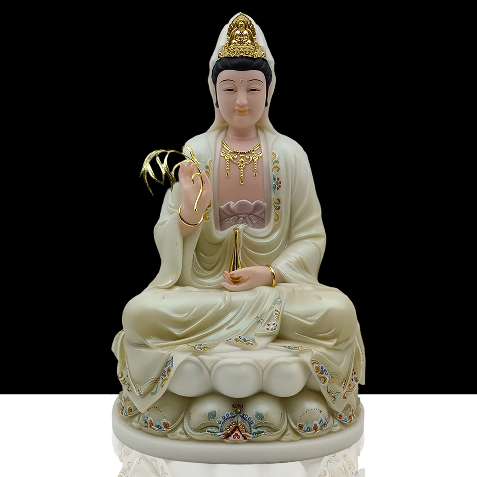 Buy YANJING Kwan Yin Statue Kuan Yin Guanyin Goddess Of Mercy Guan Yin