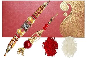 Purpledip Bhai Dooj Rakhi Set