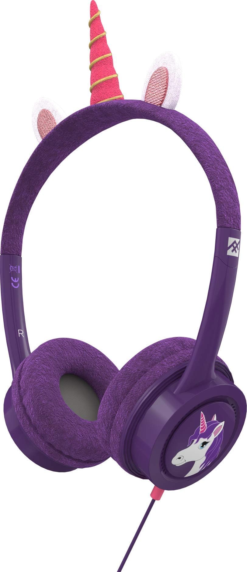 iFrogz Little Rockerz Costume Headphones - Unicorn, Multicolor