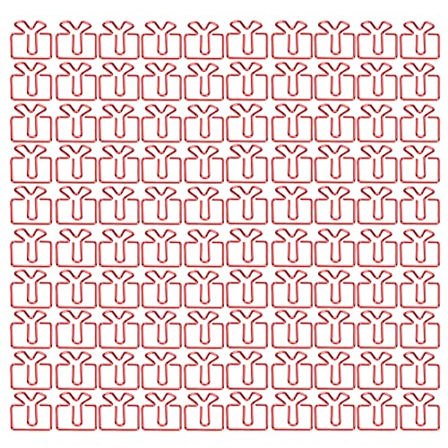 Lot de 100 trombones en métal originaux pour organisation de bureau élégante