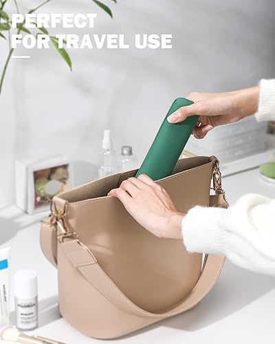 Miniatura 6 de BEZOX Soportes para brochas de maquillaje de viaje, Verde, Conscise