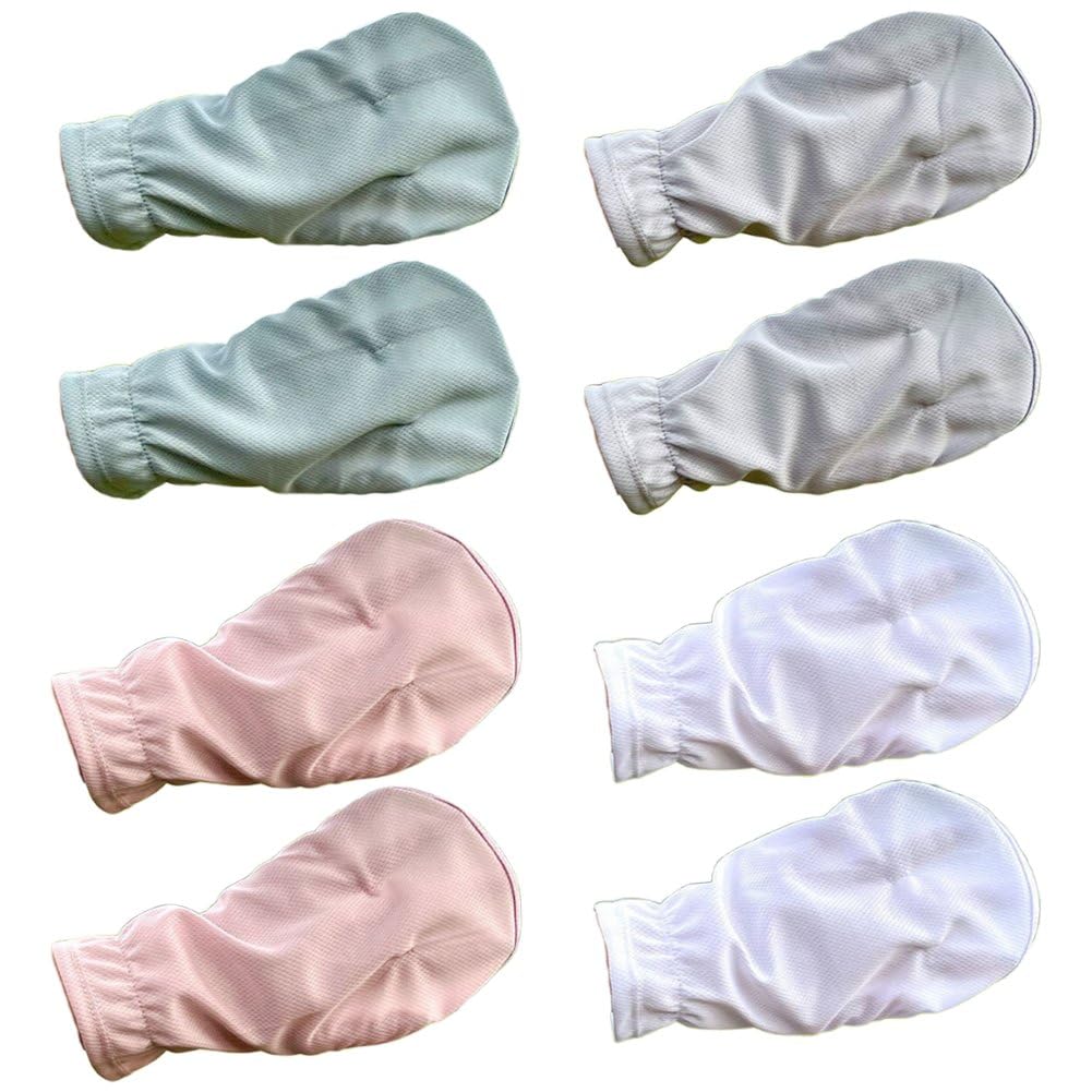 Manchettes en soie glacée cyclisme protection UV et bras respirants femme