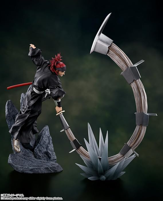 TAMASHII NATIONS - Bleach: Thousand-Year Blood War - Renji Abarai -The Blood Warfare-, Bandai Spirits FiguartsZERO Collectible Figure | Bleach Thousand-Year Blood War 7 Inch Statue Figure FiguartsZERO - Renji AbaraiThe Blood Warfare