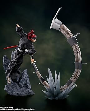 TAMASHII NATIONS - Bleach: Thousand-Year Blood War - Renji Abarai -The Blood Warfare-, Bandai Spirits FiguartsZERO Collectible Figure | Bleach Thousand-Year Blood War 7 Inch Statue Figure FiguartsZERO - Renji AbaraiThe Blood Warfare