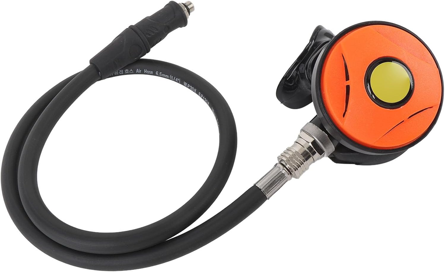 Scuba Diving Regulator | High Pressure Hose with Carbon Fiber | Comfortable Silicone Mouth Bite | for Snorkeling/Underwater Work/Rescue