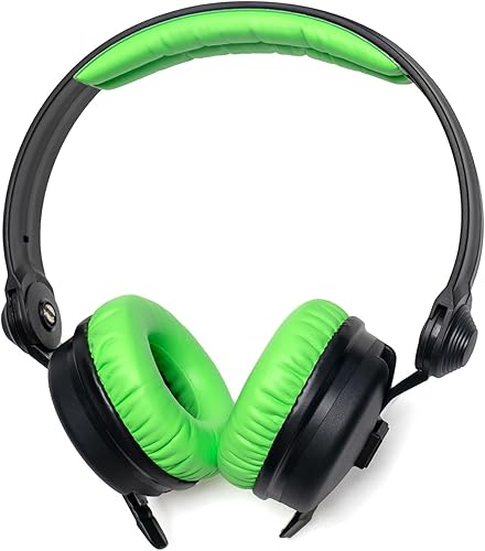 Miniatura 4 de Almohadillas de repuesto de color verde con diadema de espuma compatible con auriculares Sennheiser HD25 HD 25 HD 25-1 HD25-1ii HD25SP HMD25 HME25