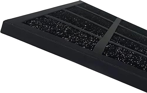 Miniatura 9 de Nispira Reemplazo de prefiltro de carbón activado compatible con Sharp FZ-A80DFU Plasmacluster purificador de aire modelo FP-A60UW y FP-A80UW, 4