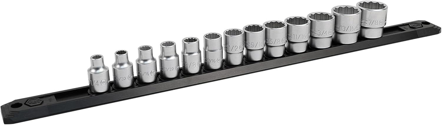 3/8" Drive Inch Socket Set, 17 Piece