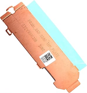 PartEGG Slot 2 M.2 SSD Heatsink Plate 2280 Thermal Shield RT4G1 0RT4G1 Replacement for Dell Alienware M15 R3 M17 R3