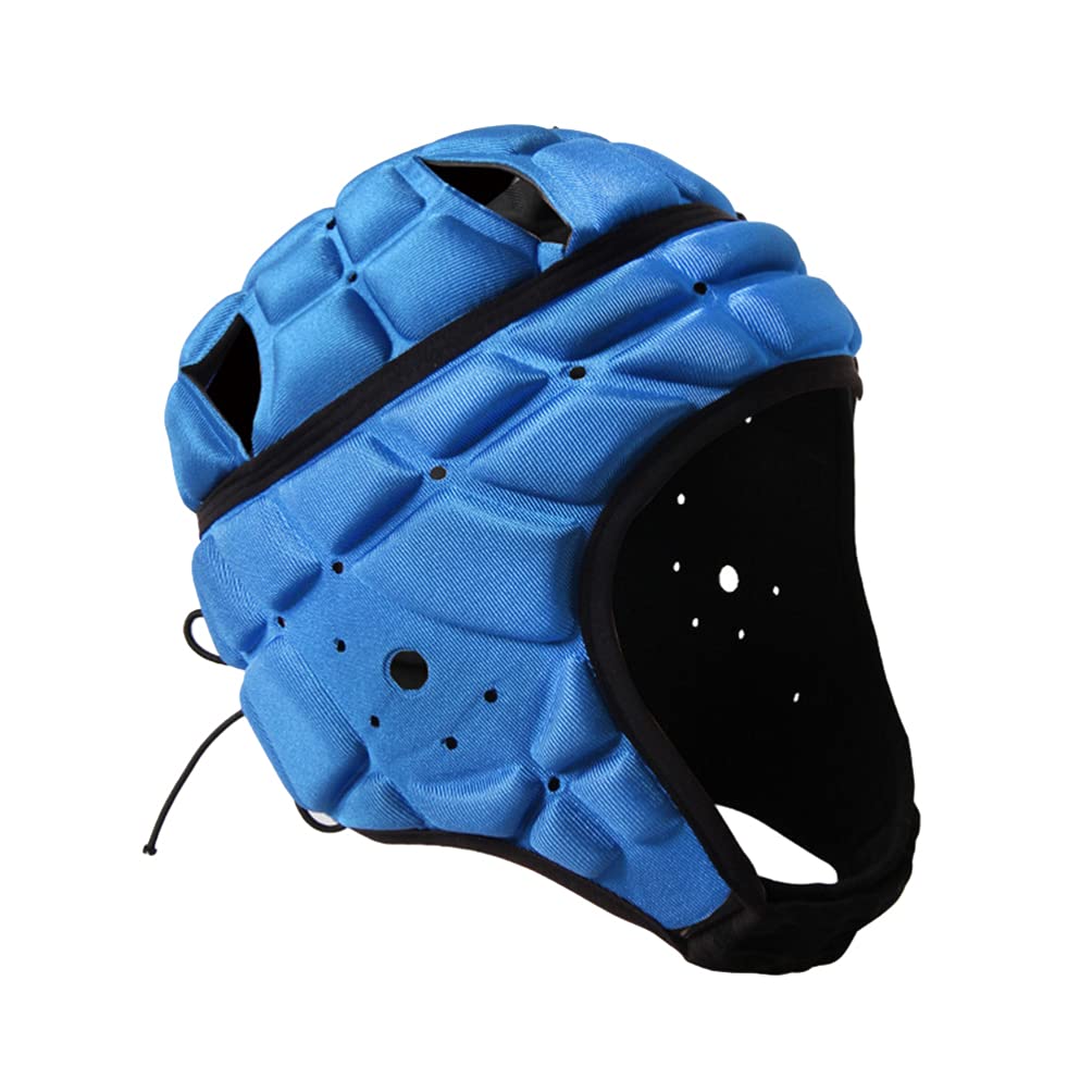 BESPORTBLE Kopfschutz Epilepsie Helm Blau Kappe Helm Flagge Fu? Rugby Scrum Kappe Weiche Shell Fu? Kopfbedeckungen Arts Bedürfnisse Schutz für Jugend Erwachsene Rugby Kopfschutz Camo