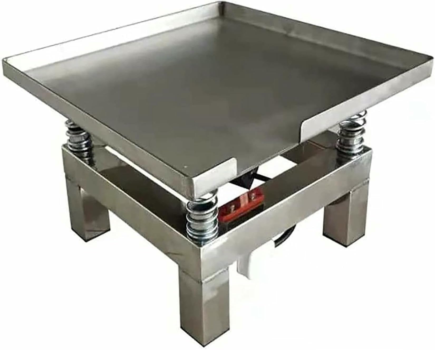 Small Concrete Vibrating Table Electric Vibration Test Bench Test Block Vibration Platform Stainless Steel Concrete Flat Plate Vibrator