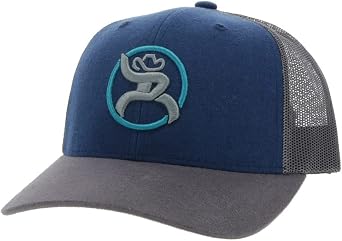 HOOEY Strap Roughy Trucker Cap w/Circle Patch