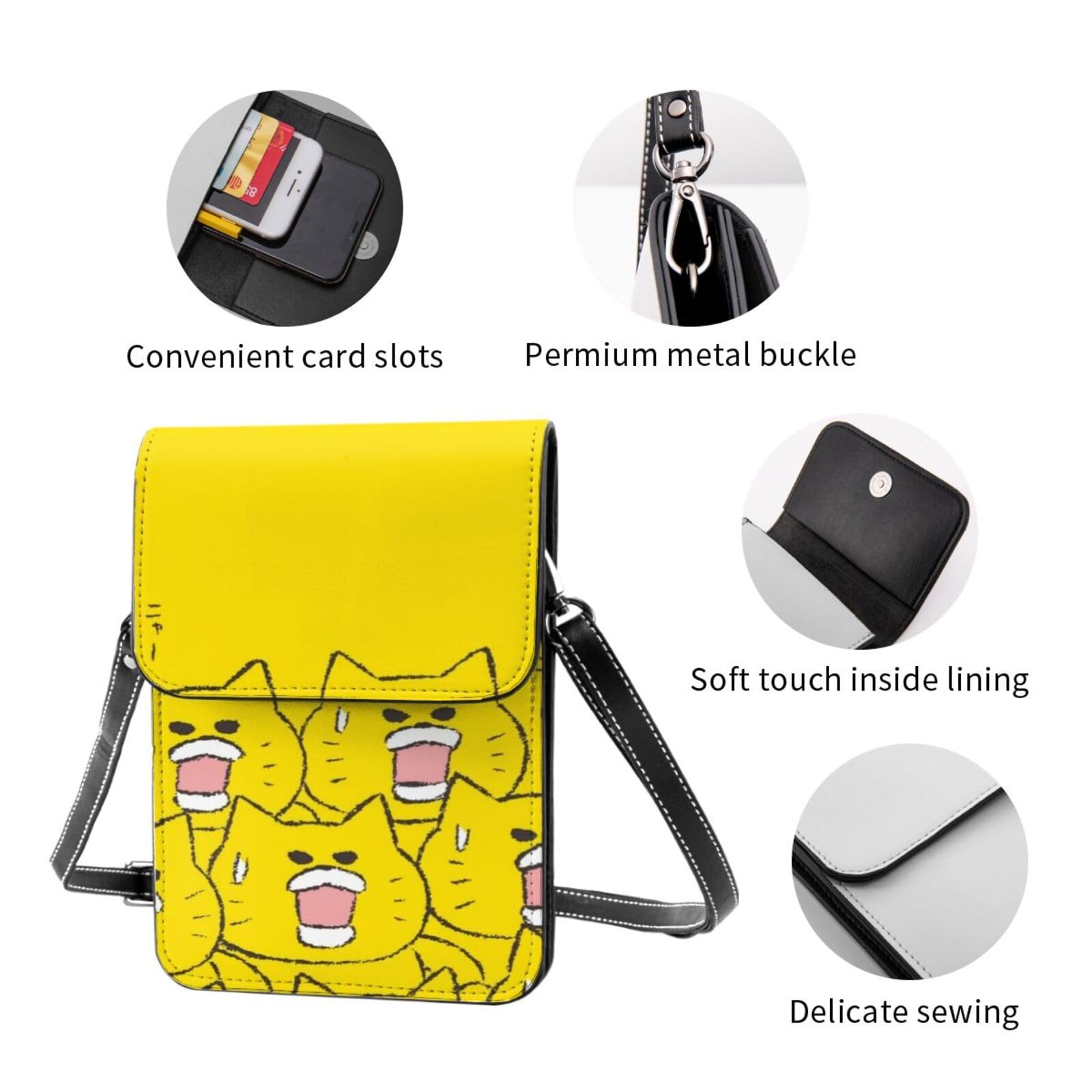 Amazon.co.jp: スマホポーチ ノラネコぐんだん ショルダーポーチ