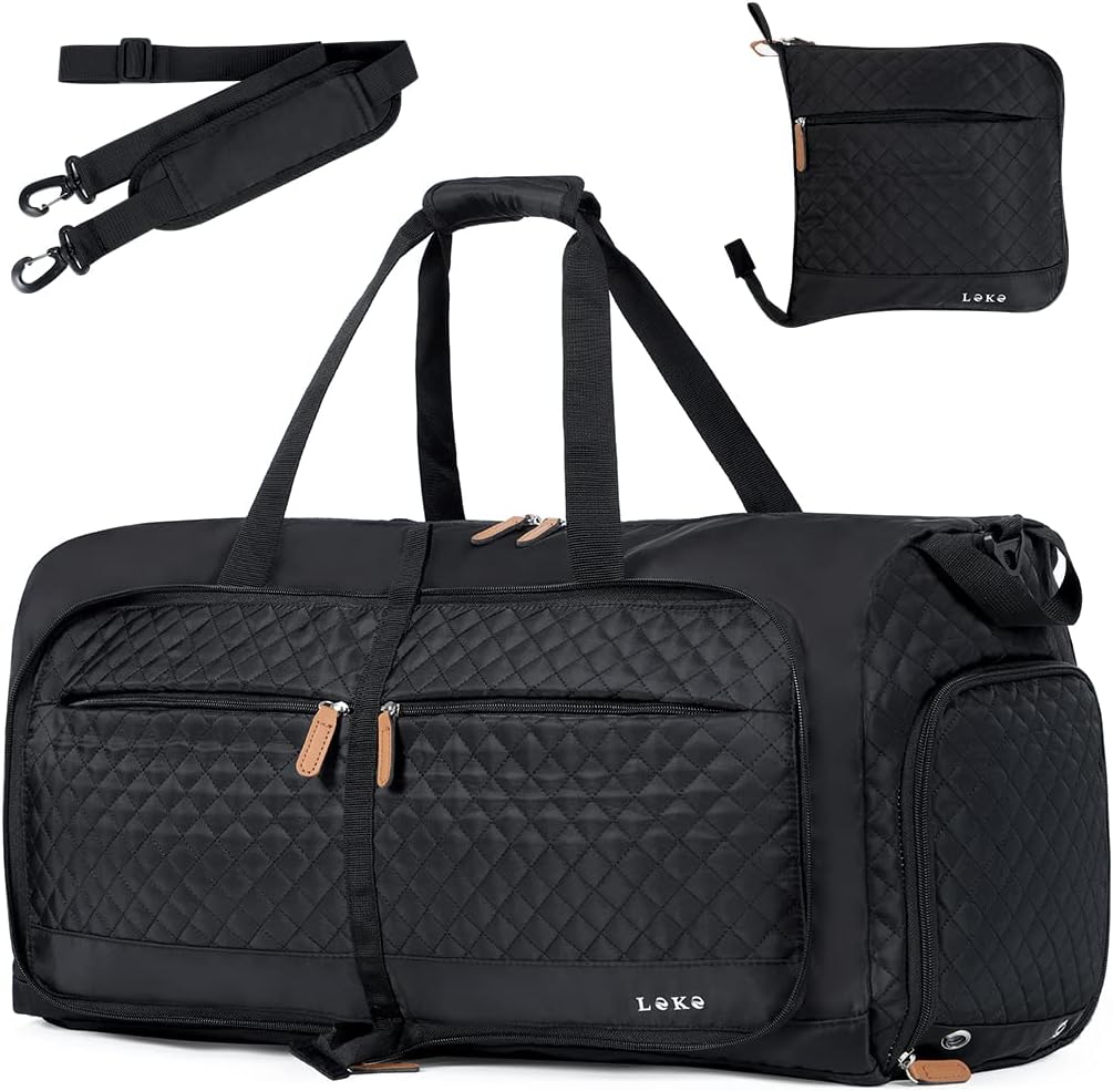 Lekesky Travel Duffel Bag Bag for Women 80L Large Duffel