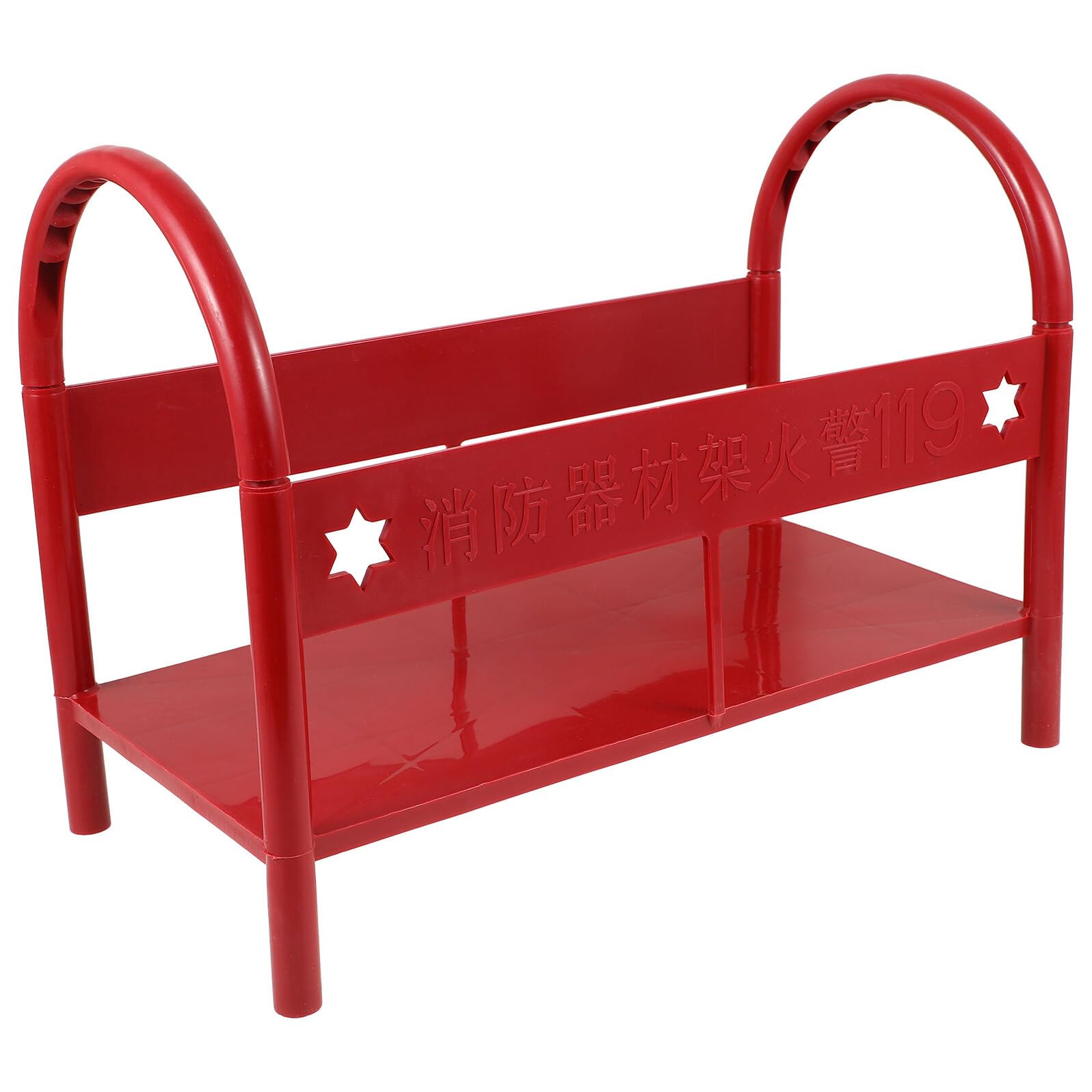 Beaupretty Base y Extintor de Incendios de Plástico Rojo de 3-5kg Extintores Montaje Rápido Almacenamiento Seguro Diversos Entornos