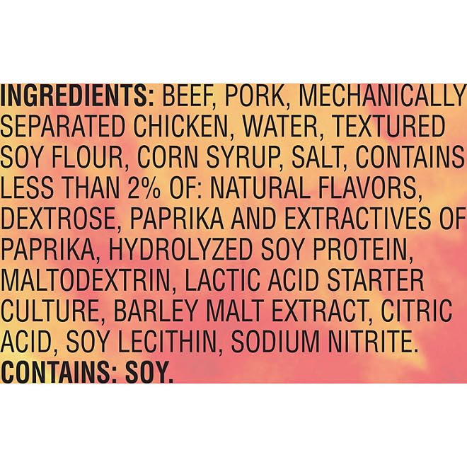 Generic Monster Slim Jim Original Meat Snacks, 1.94 oz, Count 18 By Snacks and More