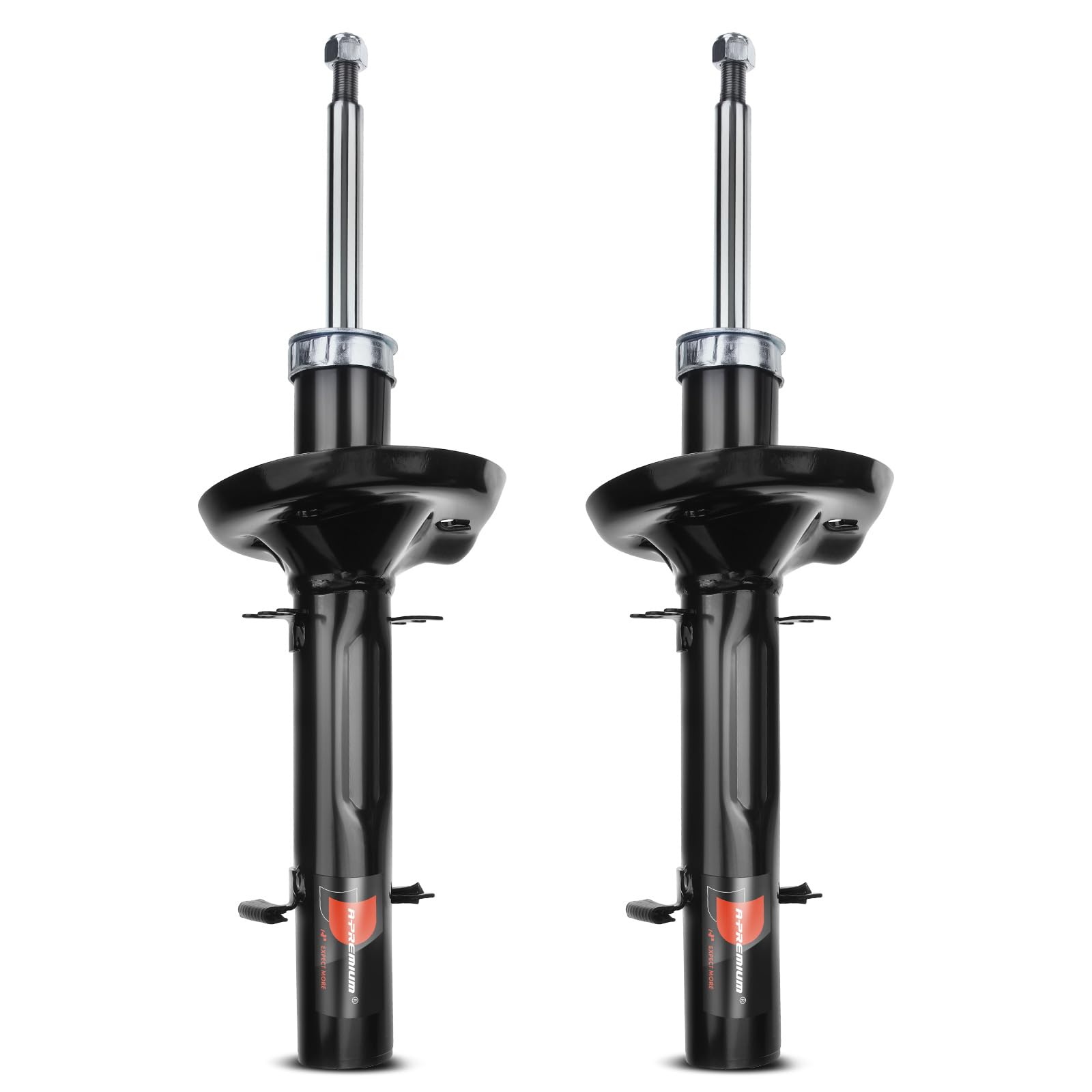 Frankberg 2 amortiguadores delanteros de 527 mm con presión de gas 633713 | E4373; Compatible con: Golf IV Variante 1J5, B.o.r.a 1J2, O.c.t.a.v.i.a I 1U2, Toledo II 1M2, Variante B.o.r.a 1J6