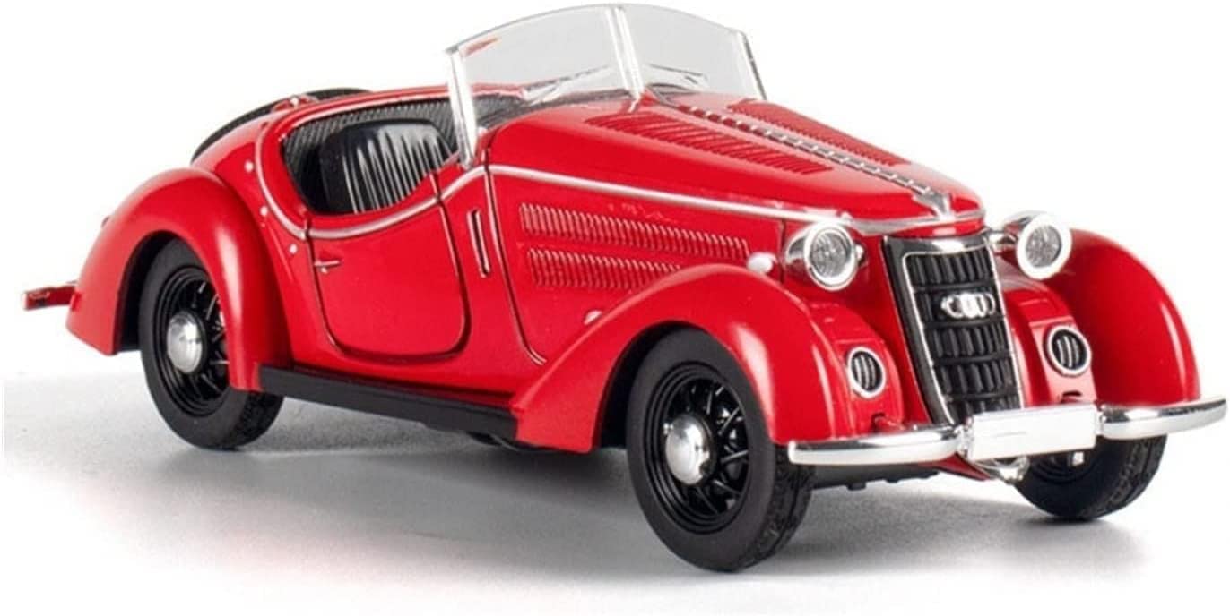 Luximal Die-Cast Alloy Pull Back Toy Vintage Metal Car Model Mercedes Benz Retro Car Toy Vehicle Classic Car Figurine Collectible Cadillac Toys Car for Kids (Multicolor)