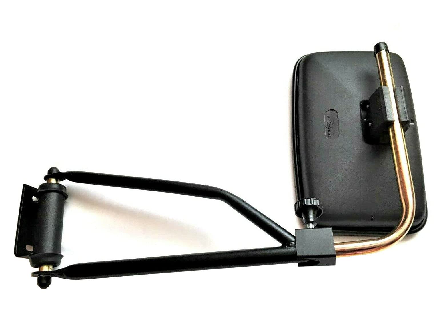 Außenspiegel Seitenspiegel 310x195 mm E20 und Spiegelhalter für LKW BUS Traktor Bagger (520 x 310 mm, 2 Stück)