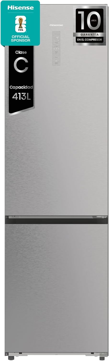 Hisense RB5P410SACC frigorífico combi 413 L