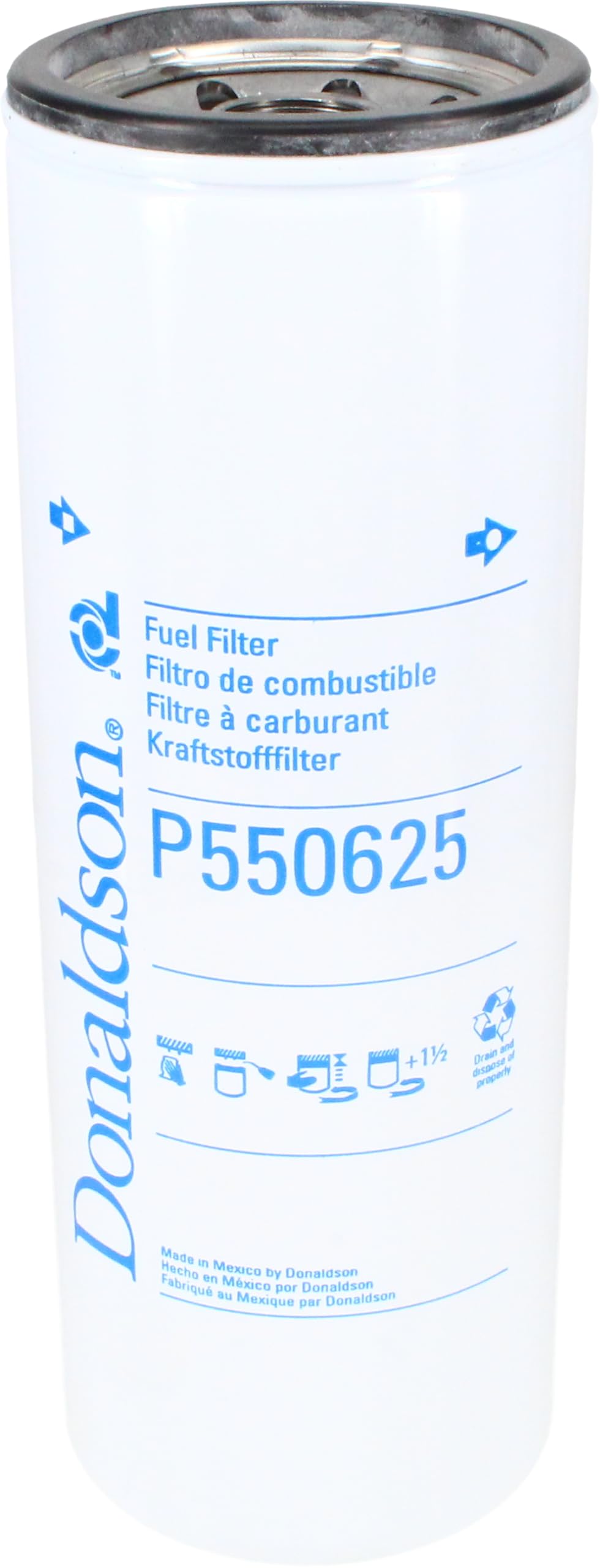 P550625 Fuel Filter fits Caterpillar 772 768C 772B 773B 775B 725 730 770 3196 85E BG-2255C M330D 324D MH PU 325C FP - Replaces 33640 - BF7753-1 Pack