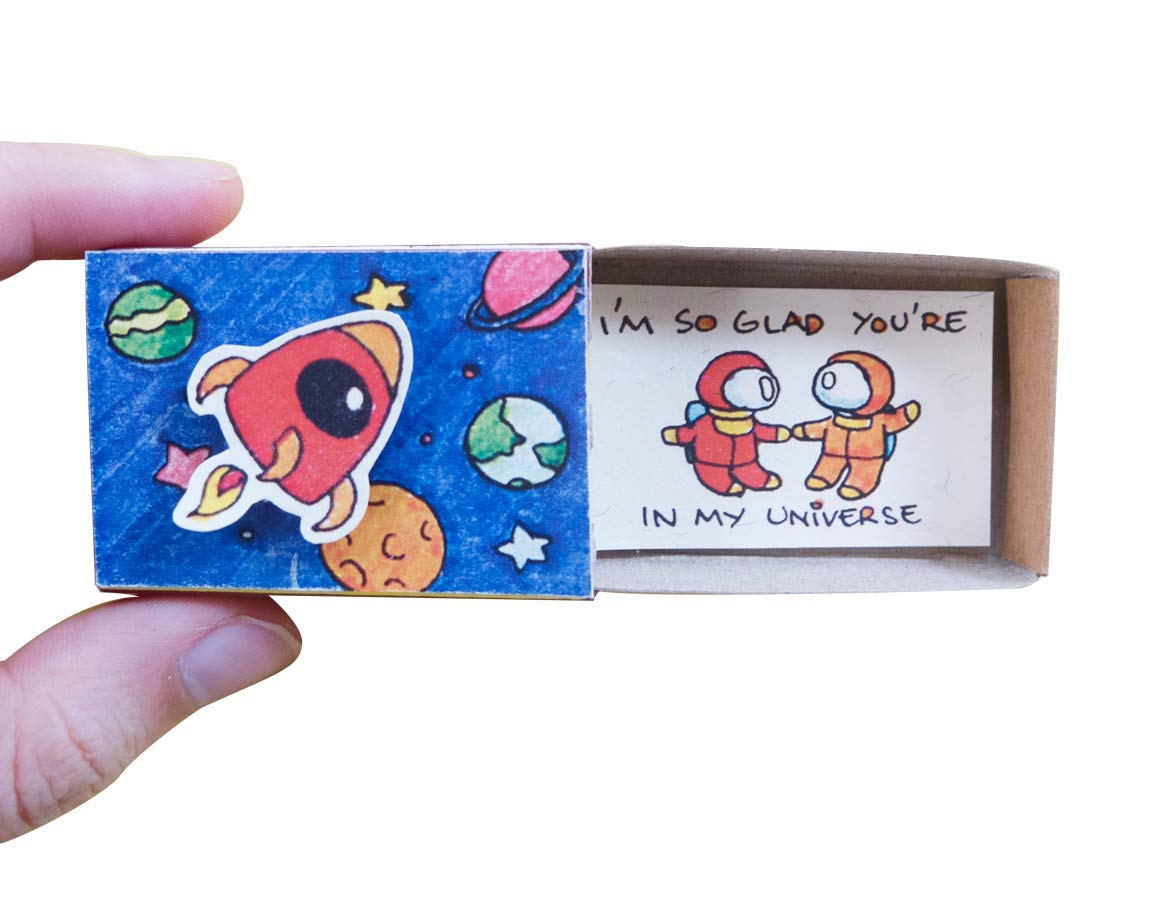 immi Mini Überraschung, kleines Geschenk in der Box (Love/Universe)