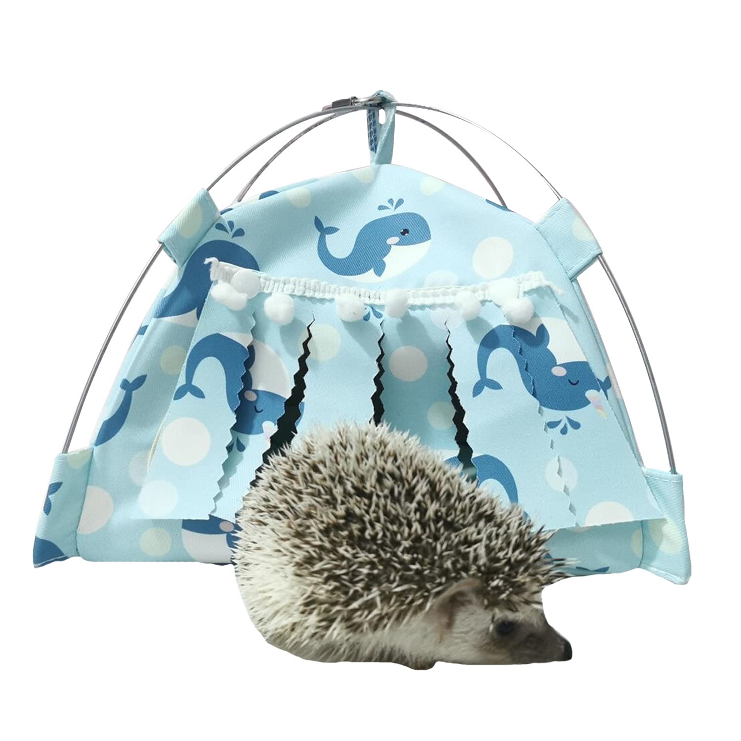 MuYaoPet Guinea Pig Hedgehog Hideout Shelter Hut Waterproof Small Animal Hanging Tent Bed Snuggle Sack for Sugar Glider Squirrel Rabbit Chinchilla
