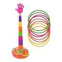 Blinkids Toys Ring Toss Game for Kids, Ring Throwing Game Outdoor and Indoor Fun Games, Shape Sorter Color Recognition Aim and Strike Game Toy for Boys and Girls (Multicolor) gallery image