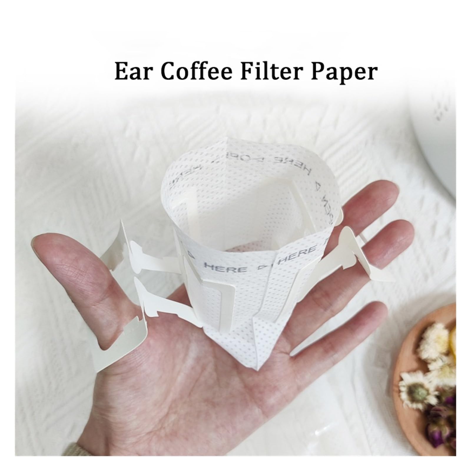 25-500 Stücke Kaffee Filter Papier Taschen Einweg Drip Kaffee Papier Pack Tragbare Hängende Ohr Espresso Kaffee Zubehör Tee Werkzeug(500pcs)