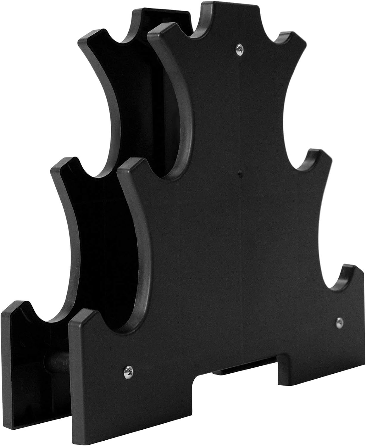 Set de 6 mancuernas 2x 1kg, 2x 2kg, 2x 3kg pesas con soportepara gimnasio y entrenamiento en casa