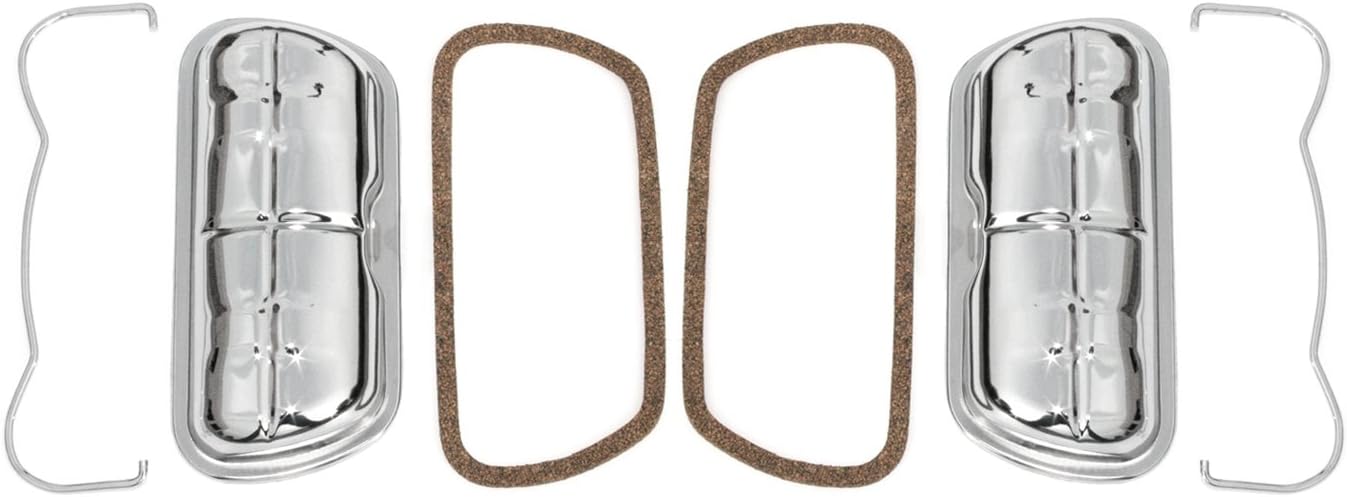 AC101401 Valve Cover Kit (Chrome Stock for VW Beetle)