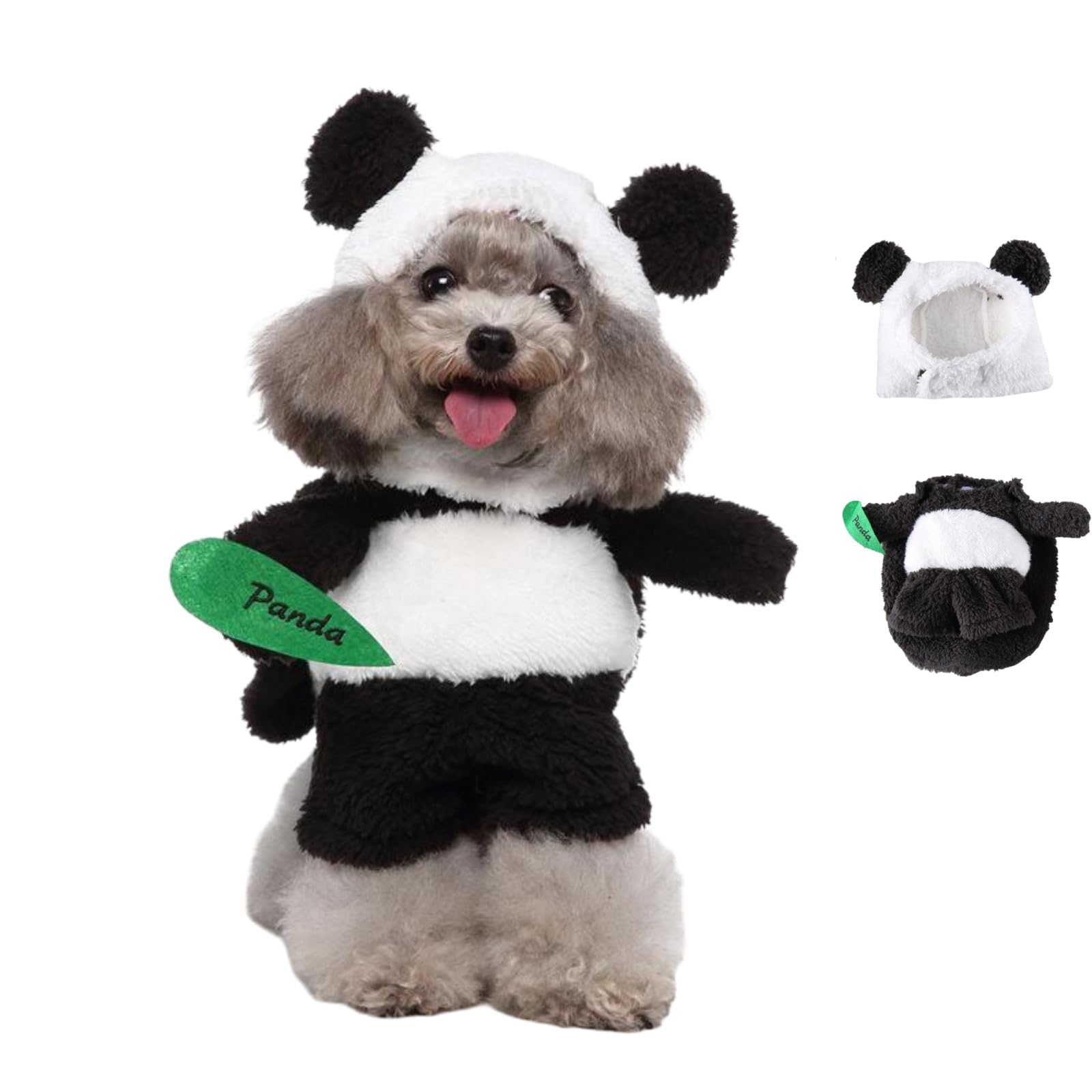 Amazon | Ulet ペット服 コスプレ ペットコスチューム 【パンダ 