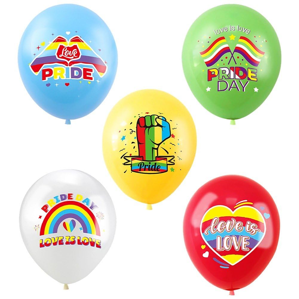 30 LGBT Gay Pride Pride Rainbow Day, LGBTQ Gay Pride Party Decorations And Accessories