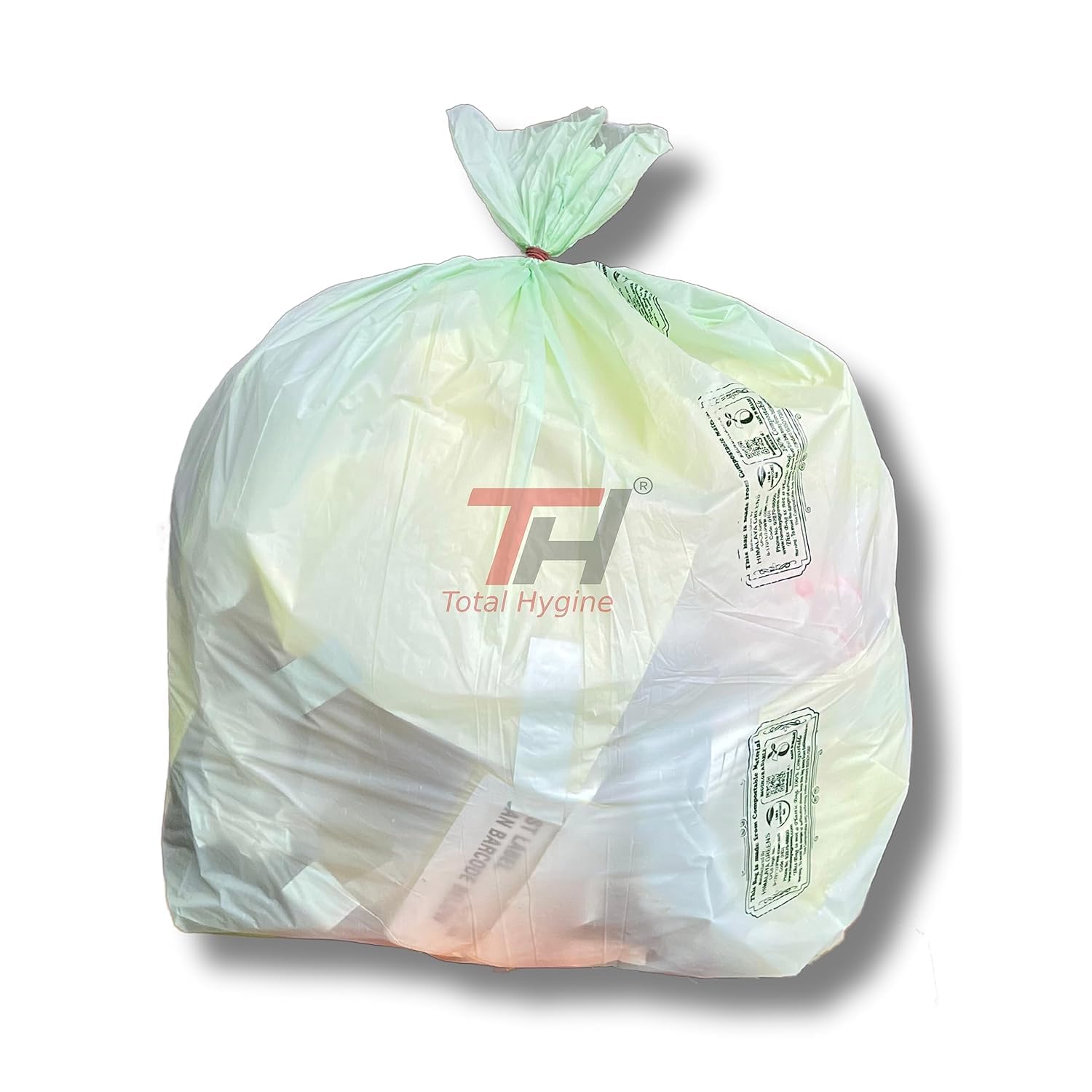 TH TOTAL HYGINE Green Color Compostable, Biodegradable, Eco Friendly Garbage Bags For Dustbin Medium Size 19x21 Inch Pack of 90 Piecs (B08SW38254) Amazon Price History, Amazon Price Tracker