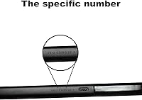 Vista 6 de Galaxy Note 9 - Lápiz capacitivo con función Bluetooth Note 9, repuesto para Samsung Galaxy Note 9 N960, todas las versiones S Pen (negro medianoche)