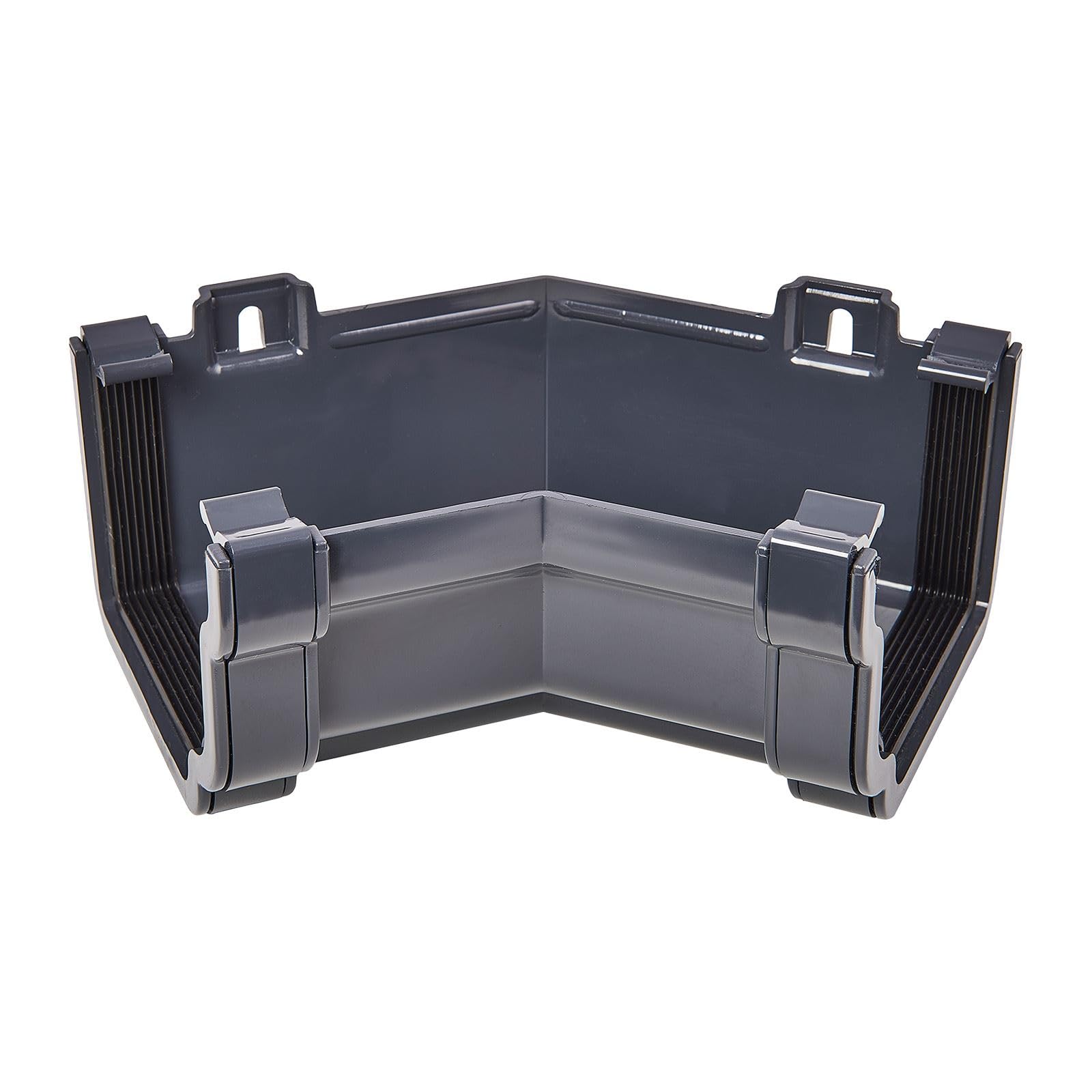 Kayflow Ogee Gutter Internal 135° Angle – High Capacity PVC Rainwater Drainage System Corner - Anthracite Grey